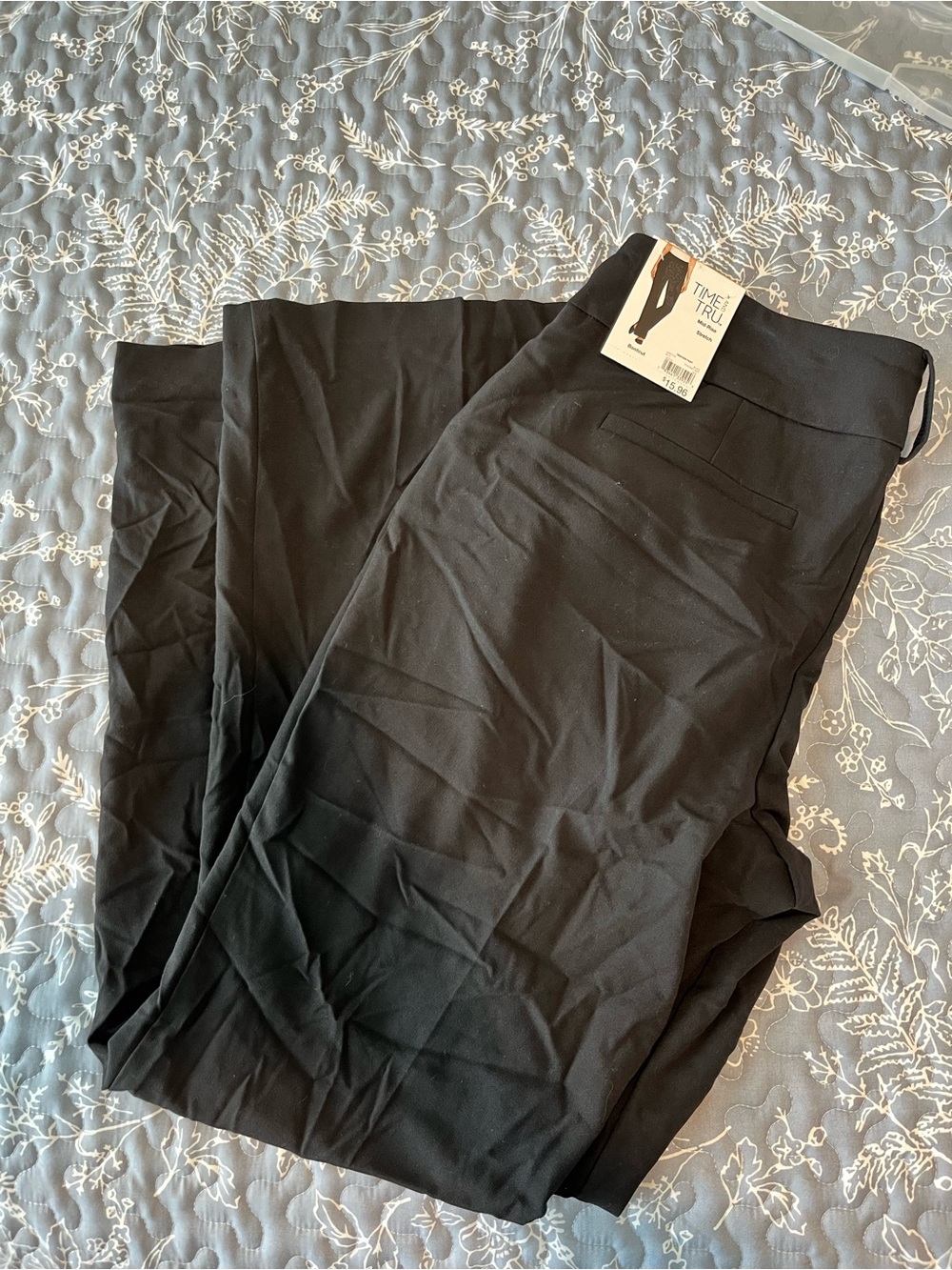 Time and Tru Women’s Classic Black Dress Trousers